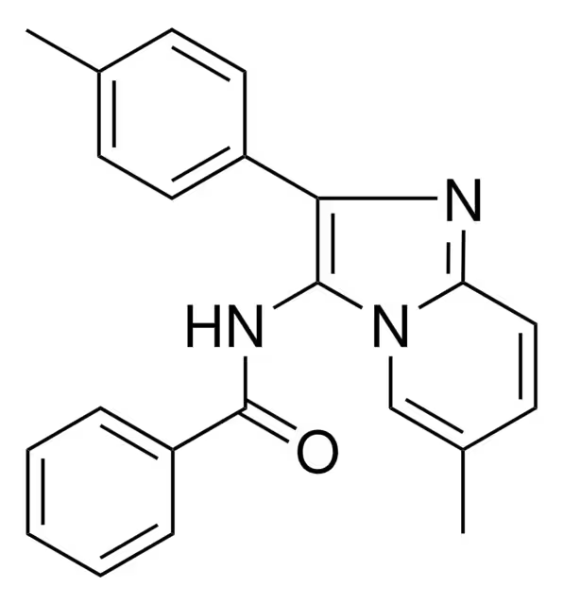 4-Piperidinecarboxylicacid,1-[[2-[(4-methylphenyl)sulfonyl]imidazo[1,2-a]pyridin-3-yl]methyl]- structure, CAS 1243439-21-5