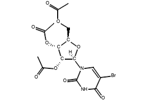 2',3',5'-Tri-O-acetylcytidine structure, CAS 56787-28-1