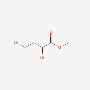 2,4-Dibromo-butyricacidmethylester structure, CAS 29547-04-4