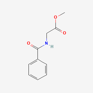 METHYLHIPPURATE structure, CAS 1205-08-9