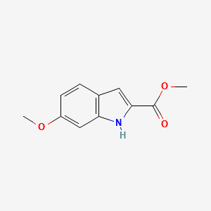 METHYL6-METHOXY-1H-INDOLE-2-CARBOXYLATE structure, CAS 98081-83-5
