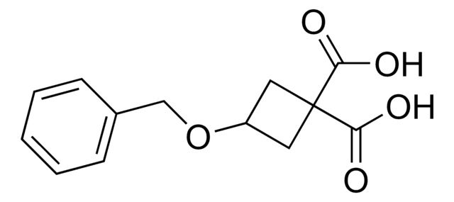 1,1-Cyclobutanedicarboxylicacid,3-(phenylmethoxy)- structure, CAS 84182-46-7