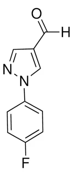 1-Cyclopropylmethyl-1H-pyrazole-4-carbaldehyde structure, CAS 1082065-99-3