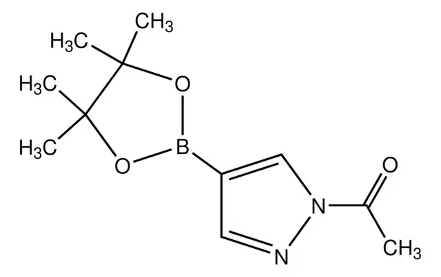 Ethanone,1-[4-(4,4,5,5-tetramethyl-1,3,2-dioxaborolan-2-yl)-1H-pyrazol-1-yl]- structure, CAS 1150561-76-4