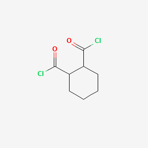 1,2-Cyclohexanedicarbonyldichloride structure, CAS 34684-19-0