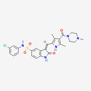 Su-11274 structure, CAS 658084-23-2
