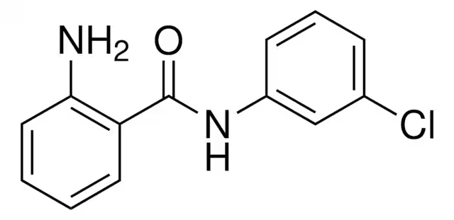 Benzamide,2-[(3-chlorophenyl)amino]- structure, CAS 13625-33-7