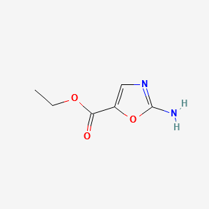 ethyl2-aminooxazole-5-carboxylate structure, CAS 113853-16-0