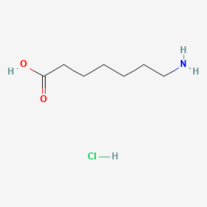 7-AMINOHEPTANOICACIDHYDROCHLORIDE structure, CAS 62643-56-5
