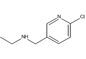 6-CHLORO-N-ETHYL-3-PYRIDINEMETHANAMINE structure, CAS 120739-77-7