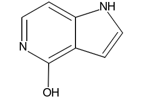 4-Hydroxy-5-azaindole structure, CAS 54415-77-9