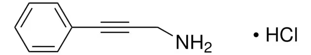 3-Phenyl-2-propyn-1-aminehydrochloride structure, CAS 30011-36-0