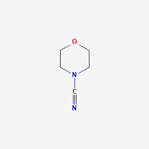 4-MORPHOLINECARBONITRILE structure, CAS 1530-89-8