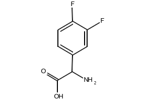 3,4-Difluoro-DL-phenylglycine structure, CAS 225641-94-1