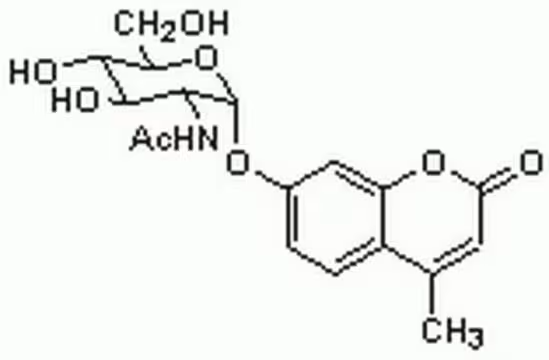 4-METHYLUMBELLIFERYL-2-ACETAMIDO-2-DEOXY-ALPHA-D-GLUCOPYRANOSIDE structure, CAS 80265-04-9