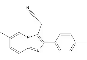 8-Methyl-3-piperazin-1-yl-methyl-2-p-tolyl-imidazo[1,2-a]pyridine structure, CAS 727975-49-7