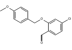 4-Chloro-2-methoxy-benzaldehyde structure, CAS 53581-86-5