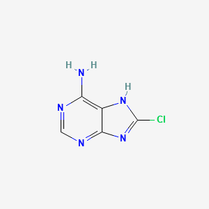 8-chloroadenine structure, CAS 28128-28-1