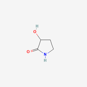 (S)-(-)-3-Hydroxy-2-pyrrolidone structure, CAS 78340-48-4