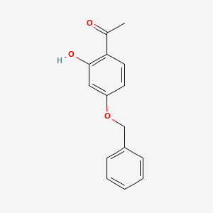4'-Benzyloxy-2'-hydroxyacetophenone structure, CAS 29682-12-0