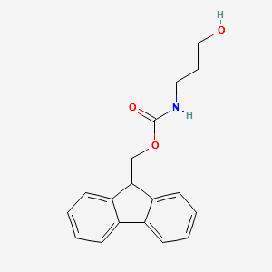FMOC-BETA-ALANINOL structure, CAS 157887-82-6
