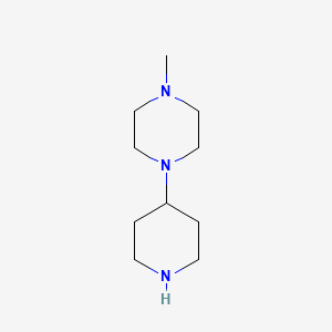 1-METHYL-4-(PIPERIDIN-4-YL)-PIPERAZINE structure, CAS 53617-36-0