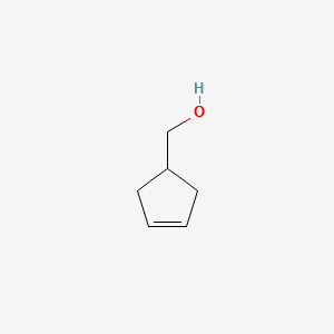1-HYDROXYMETHYL-3-CYCLOPENTENE structure, CAS 25125-21-7