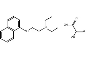 N,N-DIETHYL-N'-1-NAPHTHYLETHYLENEDIAMINEOXALATE structure, CAS 74474-31-0