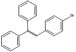 2-(4-BROMOPHENYL)-1,1-DIPHENYLETHYLENE structure, CAS 18648-66-3