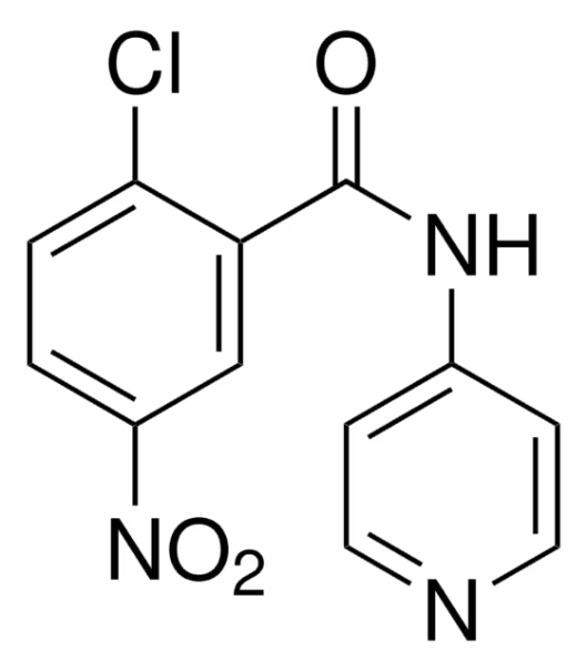 2-CHLORO-5-NITRO-N-4-PYRIDINYLBENZAMIDE structure, CAS 313516-66-4