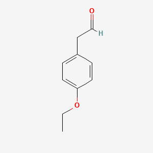 (4-ethoxyphenyl)acetaldehyde structure, CAS 433229-42-6