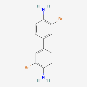 3,3'-dibromobenzidine structure, CAS 34237-98-4
