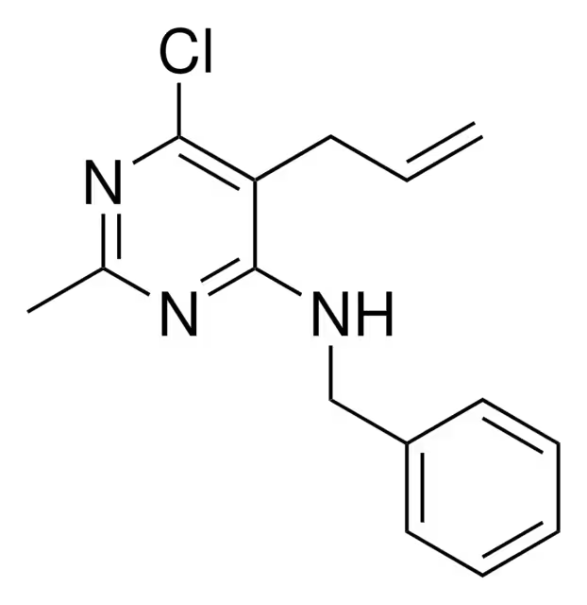 (6-Chloro-2-methanesulfinyl-pyrimidin-4-yl)-cyclopropyl-amine structure, CAS 1289385-22-3