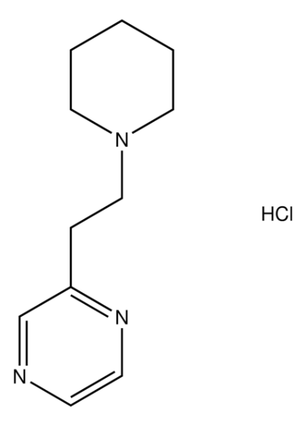 2-(1-Chloro-ethyl)-pyrazine structure, CAS 1289386-51-1