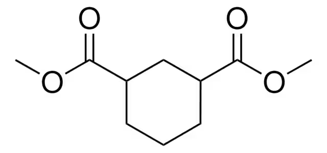 CYCLOHEXANE-1,3-DICARBOXYLICACIDDIMETHYLESTER structure, CAS 62638-06-6