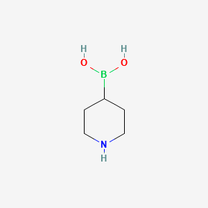 Piperidine-4-boronicacid structure, CAS 120347-72-0