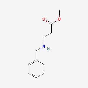 Methyl3-(benzylamino)propanoate structure, CAS 23574-01-8