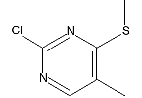 4-Chloro-2-ethoxy-5-methyl-pyrimidine structure, CAS 1289384-90-2