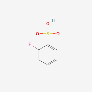 2-Fluoro-benzenesulfonicacid structure, CAS 35300-35-7