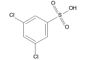 3,5-Dichloro-benzenesulfonicacid structure, CAS 33469-47-5