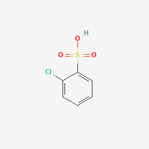 2-Chloro-benzenesulfonicacid structure, CAS 27886-58-4