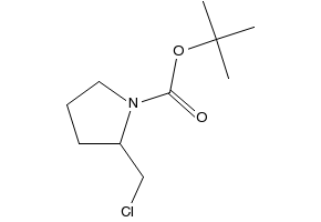 2-Chloromethyl-pyrrolidine-1-carboxylicacidtert-butylester structure, CAS 1142400-61-0