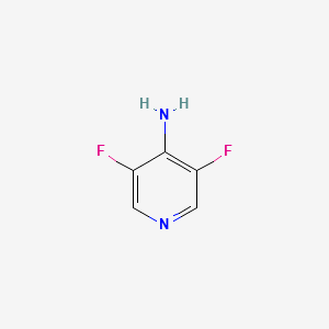 4-Amino-3,5-difluoropyridine structure, CAS 159783-22-9