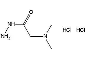 N,N-Dimethylglycinehydrazidedihydrochloride structure, CAS 5787-71-3