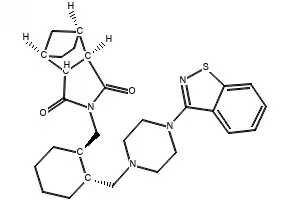 Lurasidone structure, CAS 367514-87-2