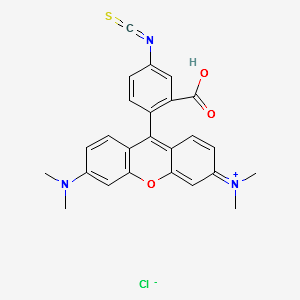 TETRAMETHYLRHODAMINEBISOTHIOCYANATE structure, CAS 6749-36-6