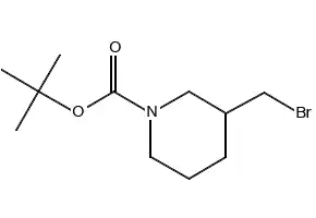 3-Bromomethyl-piperidine structure, CAS 1011407-68-3