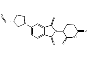 Pyrrolidine-3-carbaldehyde structure, CAS 848189-22-0