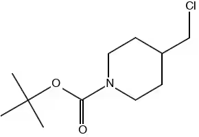 4-Chloromethyl-piperidine-1-carboxylicacidtert-butylester structure, CAS 479057-79-9
