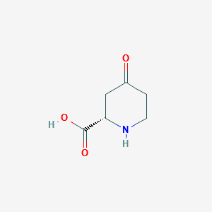 (s)-4-oxo-2-piperdinecarboxylicacid structure, CAS 65060-18-6